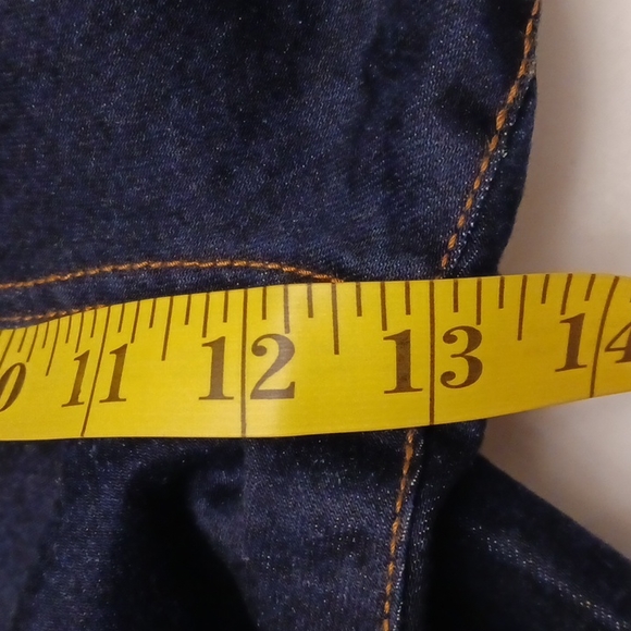 Tahari Kelly size 24W women's mid-rise skinny night sky wash dark blue j… - Picture 9 of 17